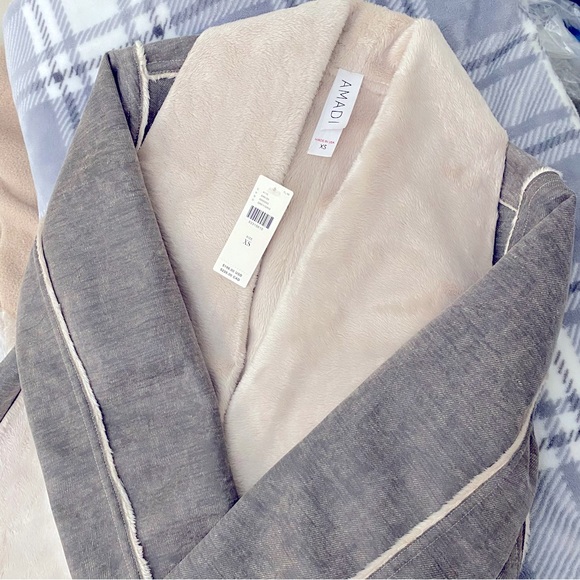 NWT Anthropologie Suede Sherpa Jacket Amadi Camilla - Picture 11 of 12